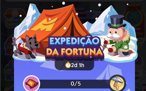 Evento Expedição da Fortuna Monopoly Go (Elenco dei Premi)